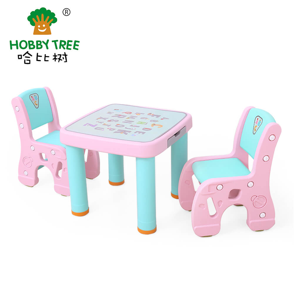 Hobby Tree children learning table and chair for darecare center  WM21F061