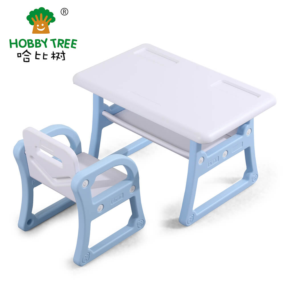 kids indoor plastic table and chair set WM21F072