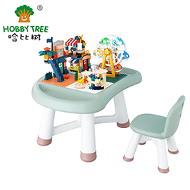 Mushroom block table and chair WM21F011