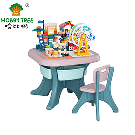 Korean's style building block tables and chairsWM21F021