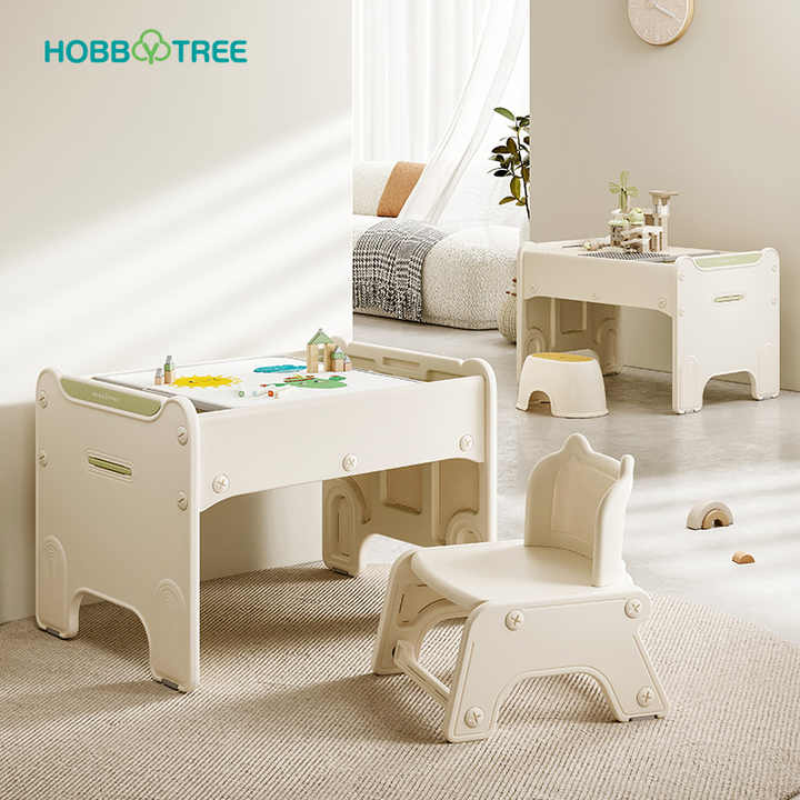 Cat Building Blocks Table and Chair Set WM24F022