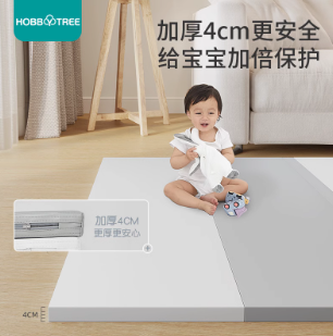 Five piece 4cm folding crawling pad WM24I031