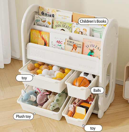 Bubble Bear Bookshelf WM26E011