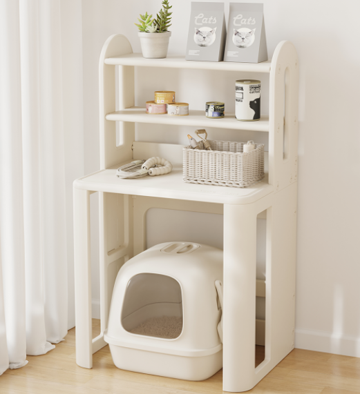 Cat Litter Box Organizer Rack WM26L041